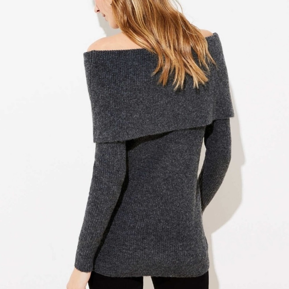 NWT aloft tunic off the shoulder sweater - Picture 2 of 5